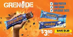 Drakes Grenade Protein Bars offer