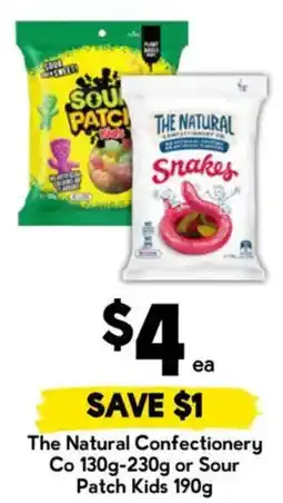 Drakes The Natural Confectionery Co or Sour Patch Kids offer