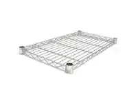 Howards Storage World Easy-Build Shelf W66 x D36cm - Chrome offer