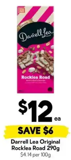 Drakes Darrell Lea Original Rocklea Road offer