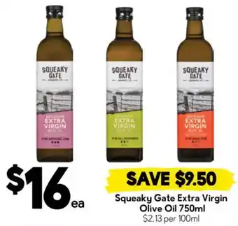 Drakes Squeaky Gate Extra Virgin Olive Oil offer