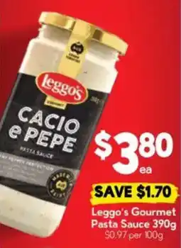 Drakes Leggos Gourmet Pasta Sauce offer