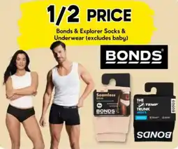Drakes Bonds & Explorer Socks & Underwear offer