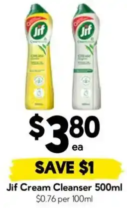 Drakes Jif Cream Cleanser offer