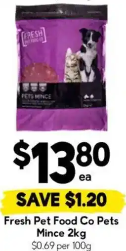 Drakes Fresh Pet Food Co Pets Mince offer