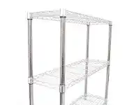 Howards Storage World Easy-Build Pole H60cm - Chrome offer