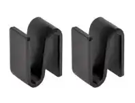 Howards Storage World Easy-Build Shelf Connector (Set of 2) Black offer