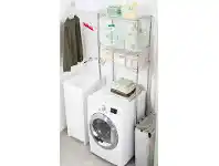 Howards Storage World Easy-Build Over Washer Kit - Chrome offer
