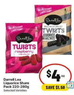 IGA Darrell Lea Liquorice Share Pack offer