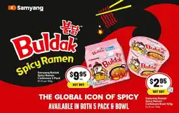 IGA Samyang Buldak Spicy Ramen Carbonara Bowl offer
