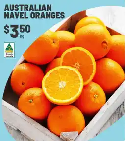 IGA Australian navel oranges offer