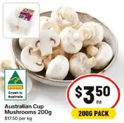 IGA Australian Cup Mushrooms offer