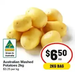 IGA Australian Washed Potatoes offer