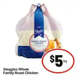 IGA Steggles Whole Family Roast Chicken offer