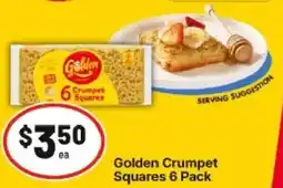 IGA Golden Crumpet Squares offer