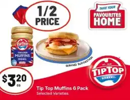IGA Tip Top Muffins offer