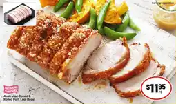 IGA Australian Boned & Rolled Pork Loin Roast offer