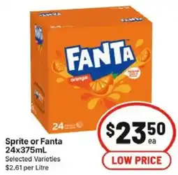 IGA Sprite or Fanta offer