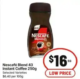 IGA Nescafé Blend 43 Instant Coffee offer