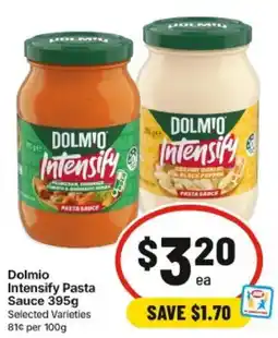 IGA Dolmio Intensify Pasta Sauce offer
