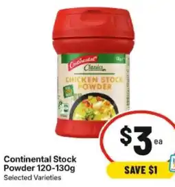 IGA Continental Stock Powder offer