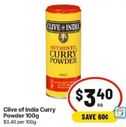 IGA Clive of India Curry Powder offer