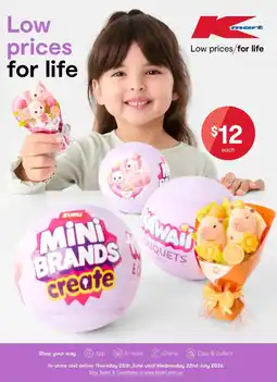Kmart ZURU Mini Brands Mini Kawaii Bouquet Capsule Series 1 - Assorted offer