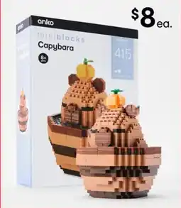 Kmart Mini Blocks Animal Series: Capybara - Assorted offer