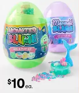 Kmart Slime Mix and Play Kit - Assorted offer