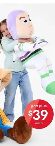 Kmart Disney Pixar Toy Story Giant Buzz Lightyear Plush Toy offer