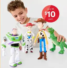 Kmart 18cm Disney and Pixar Toy Story Action Figures - Assorted offer
