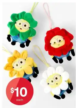 Kmart Illumination’s Minions Keychain Plush - Assorted offer