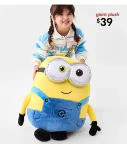 Kmart Illumination's Minions Giant Plush Toy offer