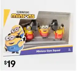 Kmart Illumination's Minions Gym Squad offer