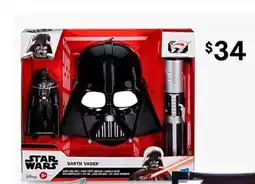 Kmart Disney Star Wars Darth Vader Figure Dark Side Set offer