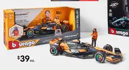 Kmart Bburago 1:24 F1 Vehicle & Figure Assorted offer