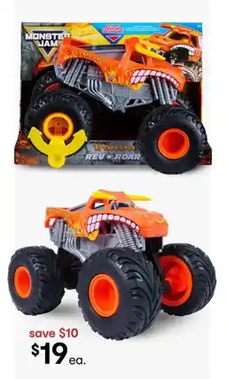 Kmart Monster Jam Official El Toro Loco Rev N Roar Monster Truck offer