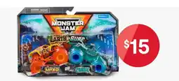 Kmart Monster Jam 1:64 Scale True Metal Fire and Ice Trucks Assorted offer
