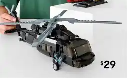 Kmart 684 Piece Mini Blocks Vehicle Series: Helicopter offer