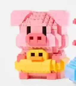 Kmart Mini Blocks Animal Series: Piggy Friends Assorted offer