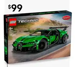 Kmart LEGO Technic Green Bugatti Chiron Pur Sport Hypercar 42241 offer