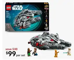Kmart LEGO Star Wars SMART Play: Millennium Falcon 75426 offer