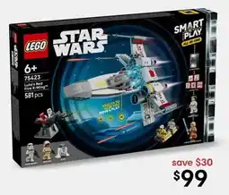Kmart LEGO Star Wars SMART Play: Luke's Red Five X-Wing 75423 offer