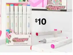Kmart 24 Pack The Powerpuff Girls Double Ended Markers offer