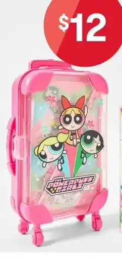 Kmart The Powerpuff Girls Stationery Set with Suitcase offer