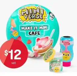 Kmart MGA's Miniverse Make It Mini Foods: Cafe Assorted offer