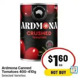 IGA Ardmona Canned Tomatoes offer