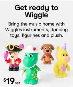 Kmart The Wiggles Wiggly Figurines offer