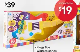 Kmart The Wiggles Wiggly Rock 'n' Roll Guitar Toy offer