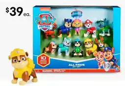 Kmart Nickelodeon PAW Patrol All Paws Gift Set offer